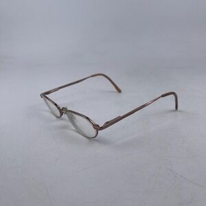 REVLON RV 505 Women's Eyeglasses Frame Brown Bronze Oval Full Rim 48-17-135mm